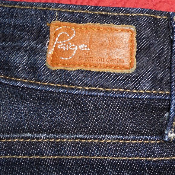Paige Skyline Jeans 26 Altered Length - Picture 3 of 10
